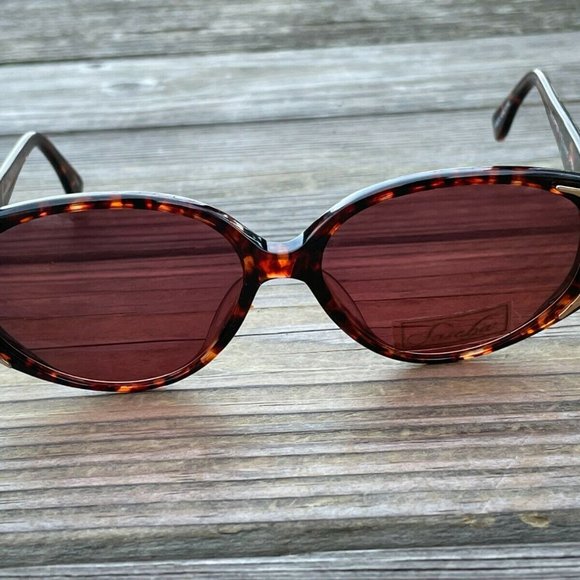 Sascha Sun by Classic Optic Women Sunglasses Brown Tortoise TEAKWOOD Eye Wear Sh - Picture 6 of 12